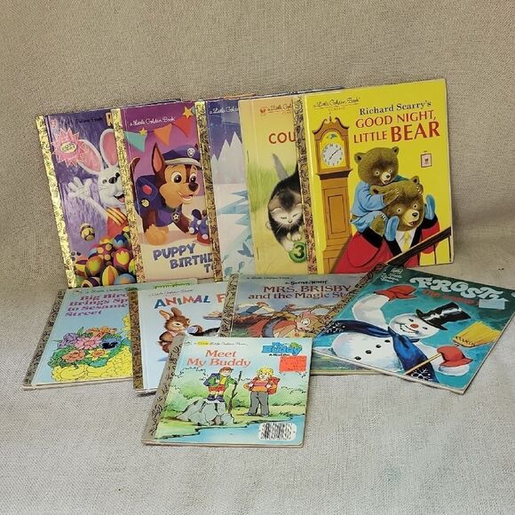 10 Little Golden Books (Set4) - Picture 1 of 6